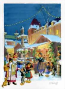 Exposition de Georges Ratkoff sur le Marché de Noël : Un chaleureux hiver alsacien