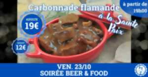 photo Soirée Beer & food - carbonnade flamande