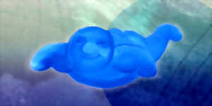 photo Oiapok joue Nuage bleu de Tomi Ungerer (Jeune Public - Festival de Jazz)
