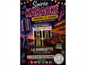 Soirée Karaoké à Braud à la Guinguette du Port des Callonges