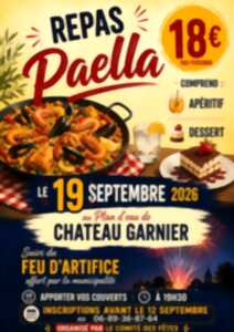 photo Repas Paëla et feu d'artifice