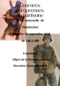photo Journées Européennes du patrimoine : Exposition : Objets des deux guerres mondiales
