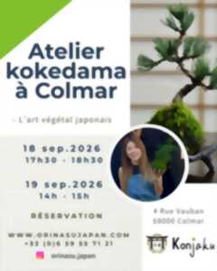 photo Atelier Kokedama – Art végétal japonais