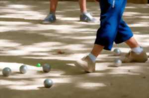 photo Concours de pétanque en doublette à Coly