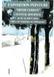 photo EXPOSITION HIVER CERDAN - PEINTURES PAR CHANTAL BOURSIAC