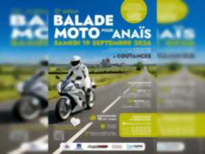 photo 12e balade à moto pour Anaïs