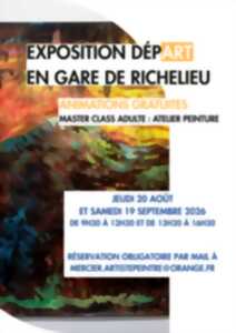 photo Master class adulte - Atelier peinture par Frédéric Mercier