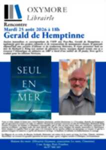 photo RENCONTRE LITTÉRAIRE AVEC GERALD DE HEMPTINNE - MAISON DES MOTS - LIBRAIRIE OXYMORE