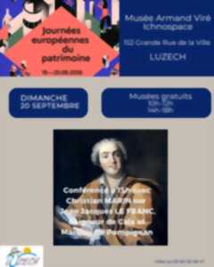 photo Journées Européennes du Patrimoine: Conférence de Christian Marin