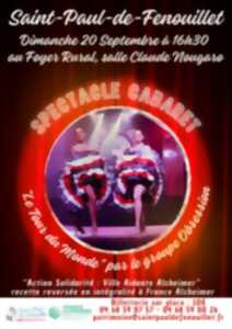photo SPECTACLE CABARET EN FAVEUR DE FRANCE ALZHEIMER