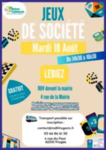 photo Jeux de société à Lebiez