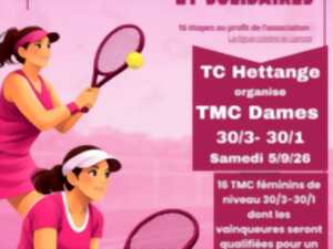 photo Tournois de tennis solidaire