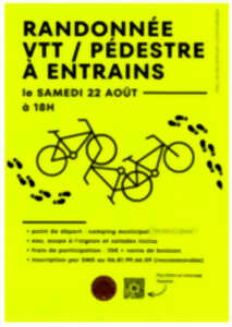 Randonnée VTT et pédestre à Entrains-sur-Nohain