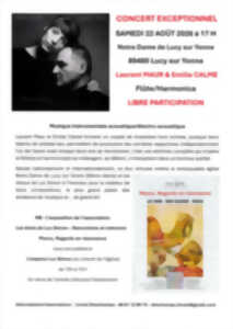 Concert exceptionnel - Laurent MAUR et Emilie CALME