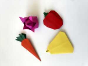 Bricothèque - Fleurs, fruits et légumes en origami