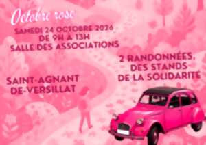 Marcher pour Octobre rose à Saint-Agnant -de-Versillat