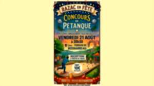 Razac en fête : concours de pétanque