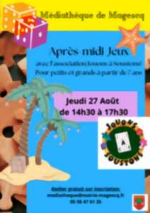 Après-midi jeux de société