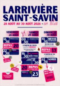 Fêtes de Larrivière-Saint-savin