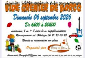 Vide grenier à Borcq-sur-Airvault