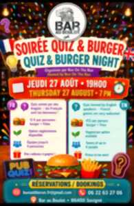 Soirée quiz & burger