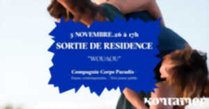 Sortie de résidence de la Compagnie Corps Paradis 