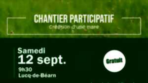 photo Chantier participatif : Création d'une mare