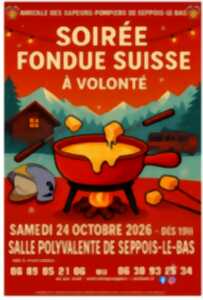 Soirée fondue suisse à Seppois-le-Bas