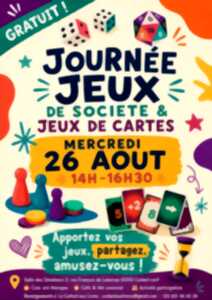 Journée jeux de société & jeux de cartes
