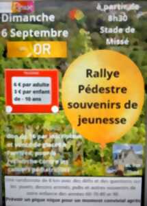 Rallye Pédestre ＂Souvenirs De Jeunesse＂
