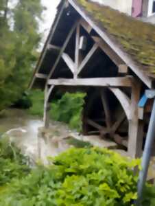 photo D'un moulin à la mosaïque contemporaine