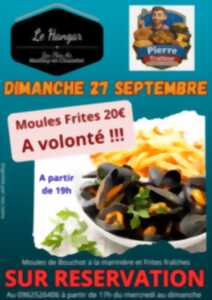 MOULES FRITES A VOLONTE