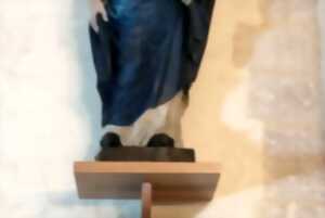 Visite guidée de l'église et échanges avec la restauratrice d'une sculpture de la Vierge