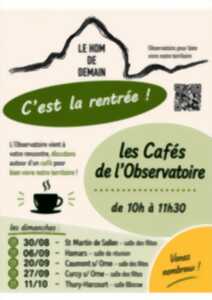 Cafés de l'Observatoire avec le Hom de Demain