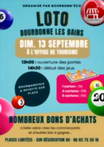 Loto organisé par Bourbonn'Éco.