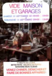 Vide maison et garages