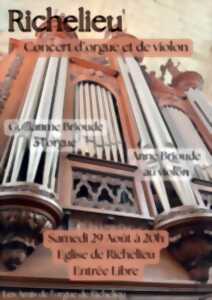 Concert d'orgue et violon
