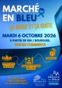 Marché en bleu