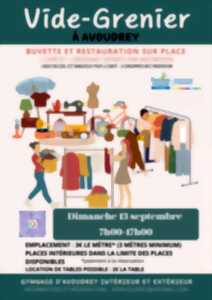 Vide grenier Avoudrey