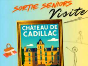 photo Sortie séniors visite du château de Cadillac