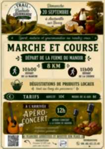 Trail et balade gourmande du Manoir : course et marche de 8 km