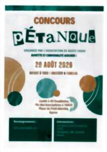 Concours de pétanque