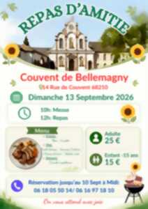 photo Repas de l'amitié au couvent de Bellemagny