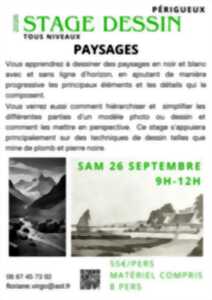 photo Stage dessin : Dessiner en noir & blanc par Floriane VIRGO
