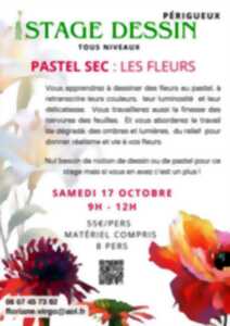 photo Stage dessin : Pastel sec - les fleurs par Floriane VIRGO