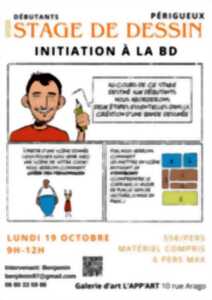 photo Stage dessin : Initiation à la BD par Floriane VIRGO