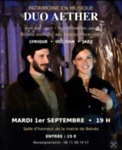 photo La Halle Musicale Belvès : Récital voix et piano du duo Aether