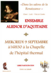 Concert : dans les salons de la Renaissance