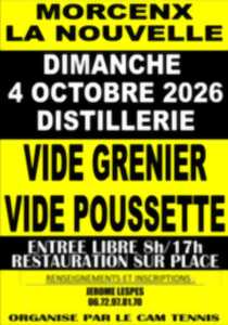 Vide grenier, vide poussette - CAM Tennis