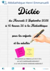 La Grande Dictée des Contes